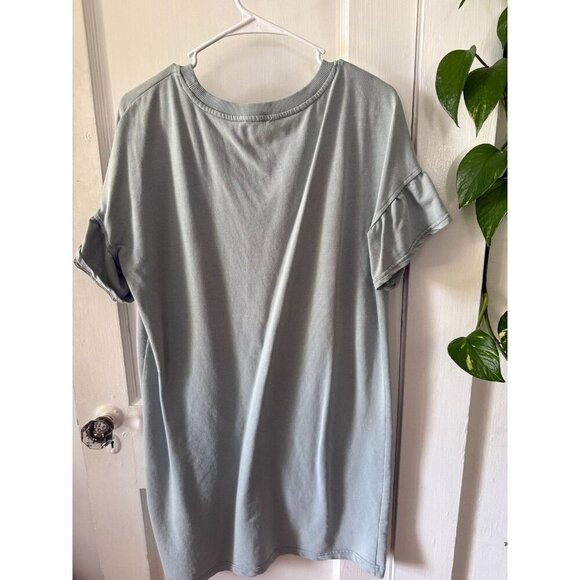 Jane & Delancey women’s size large blue t-shirt dress - Picture 6 of 9